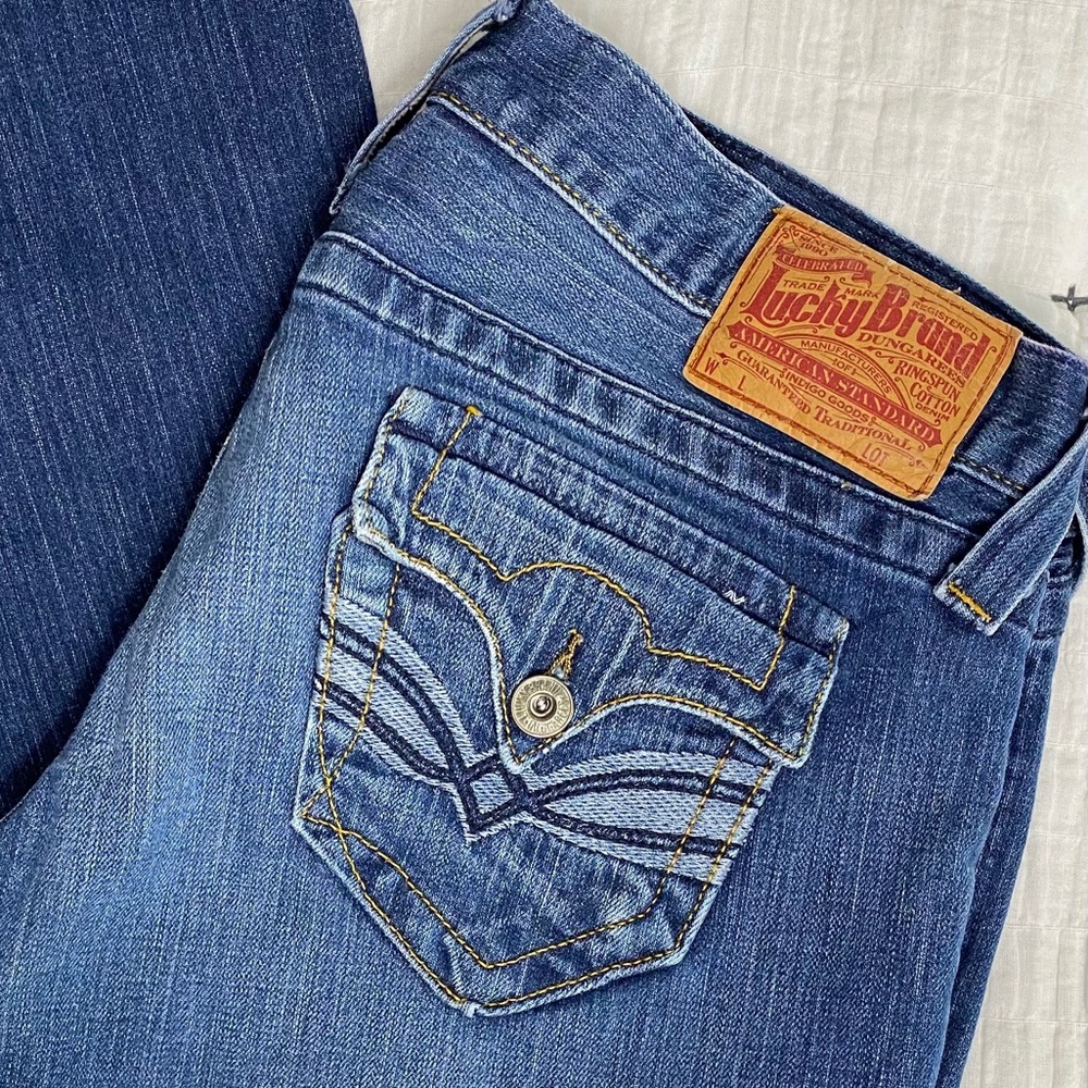 Lucky Brand Lil Maggie jeans size 10/30